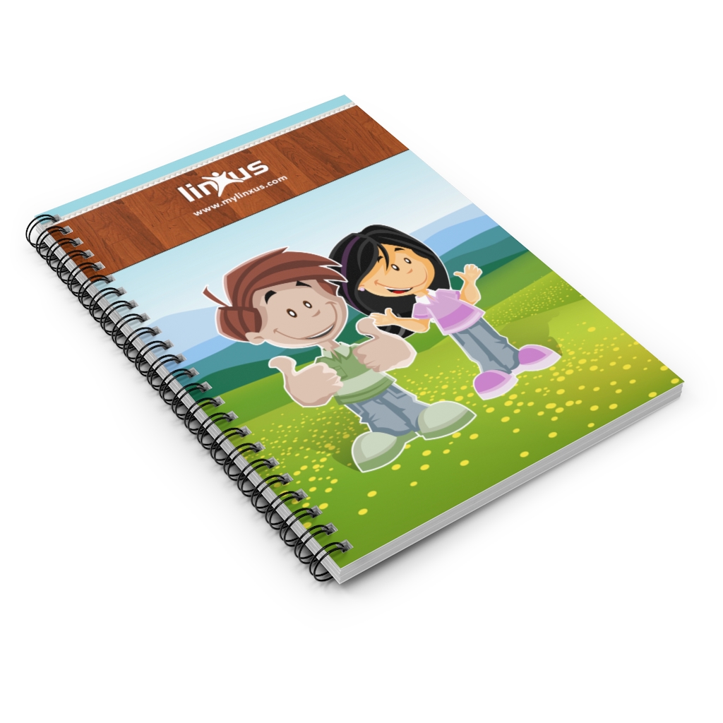 Linxus - Spiral Notebook - Ruled Line